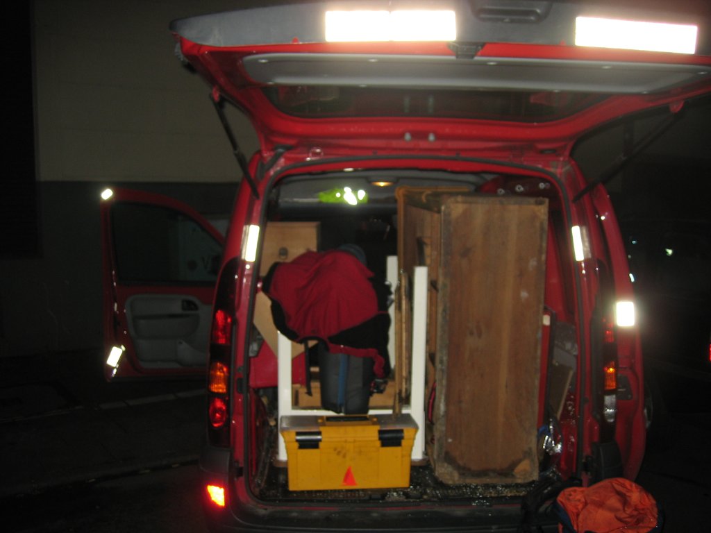 Volles Auto