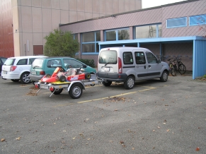 Das Parkfeld ist immer zu kurz...